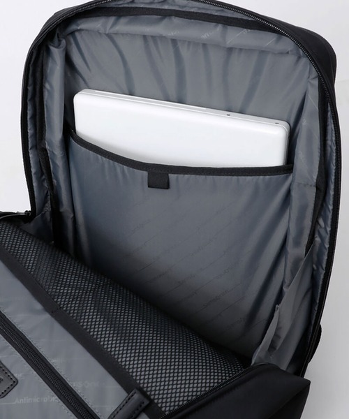 Samsonite(サムソナイト)の「サムソナイト DEBONAIR 5 バックパック L エキスパンダブル(ビジネスバッグ・メンズ・ネイビー/ブラック・ONE SIZE)」の9枚目の写真