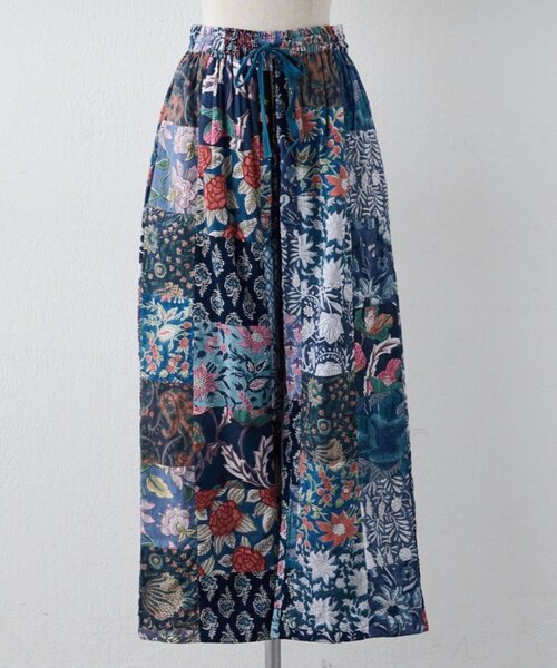 Remind me and forever(リマインドミーアンドフォーエバー)の「【nane】【India series】パッチワークイージーパンツ(その他パンツ・レディース・ブラック/ブルー・FREE)」の20枚目の写真