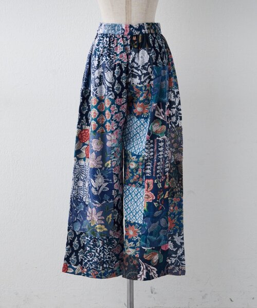 Remind me and forever(リマインドミーアンドフォーエバー)の「【nane】【India series】パッチワークイージーパンツ(その他パンツ・レディース・ブラック/ブルー・FREE)」の21枚目の写真