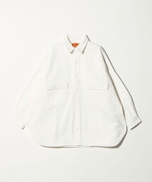 EMMEL REFINES ホワイトシャツ セール】＜EMMEL REFINES＞EM ソデタック オーバーシャツ（シャツ