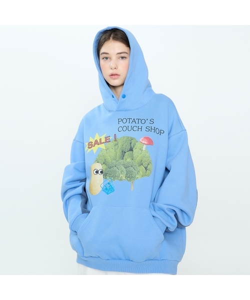 CH POTATO HOODIE (BLUE)