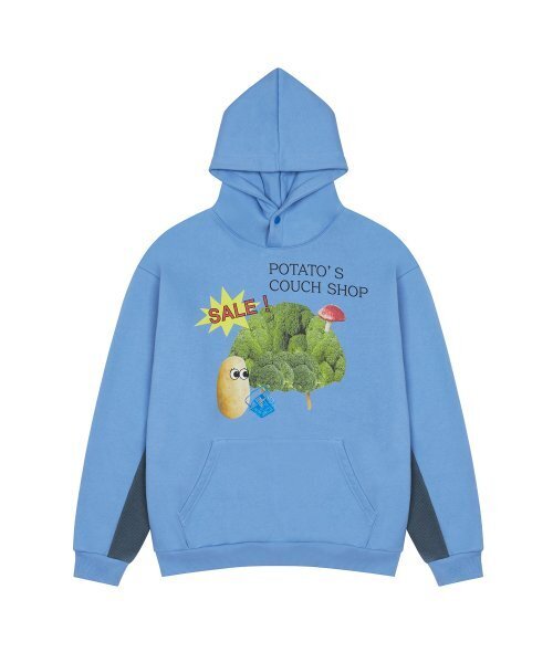 LUVISTRUE（ラヴイズトゥルー）の「CH POTATO HOODIE(BLUE)（パーカー・レディース・その他・FREE）」の2枚目の写真
