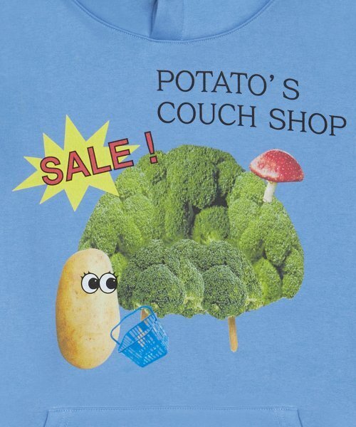 LUVISTRUE（ラヴイズトゥルー）の「CH POTATO HOODIE(BLUE)（パーカー・レディース・その他・FREE）」の5枚目の写真