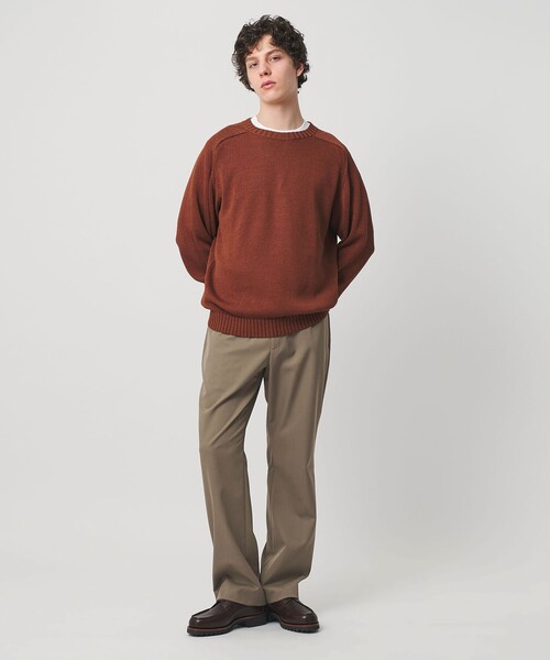UNITED ARROWS(ユナイテッドアローズ)の「フォルムギャバジン モダン ストレート スラックス(スラックス・メンズ・モカ/ダークグレー・L/M/S/XL)」の5枚目の写真