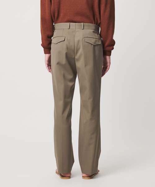 UNITED ARROWS(ユナイテッドアローズ)の「フォルムギャバジン モダン ストレート スラックス(スラックス・メンズ・モカ/ダークグレー・L/M/S/XL)」の14枚目の写真