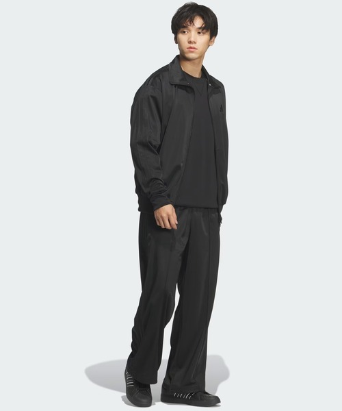 〇新品 ミストレアス 黒ジャージ セール】'DUFFER ALL STARS' SETUP TRACK JACKET：セットアップ