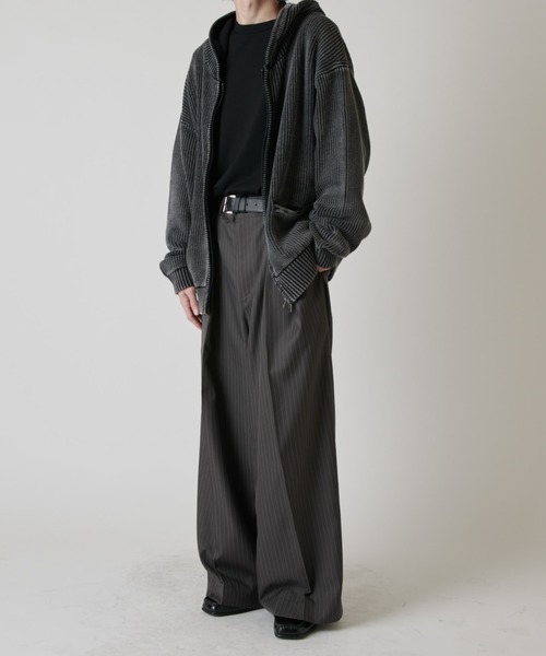 Lui's(ルイス)の「スノーウォッシュジップパーカー(パーカー・メンズ・ブラウン/チャコールグレー・FREE)」の15枚目の写真