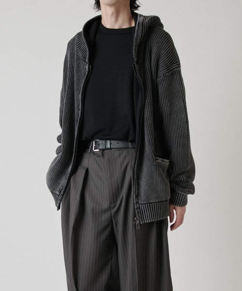 Lui's(ルイス)の「スノーウォッシュジップパーカー(パーカー・メンズ・ブラウン/チャコールグレー・FREE)」の13枚目の写真