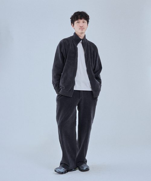 EDIFICE(エディフィス)の「Ecofade シェニール パンツ(その他パンツ・メンズ・ネイビー/ブラック系その他・LARGE/MEDIUM)」の4枚目の写真