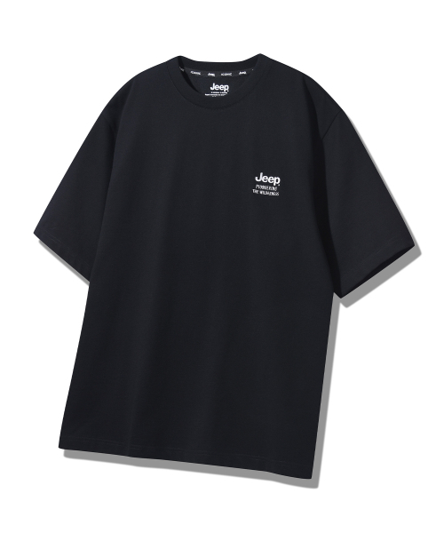 JEEP（ジープ）の「[2PACK] 190g シングルエアグラム半袖Tシャツ (JR5TSU159BK)（Tシャツ/カットソー・レディース・ブラック/ホワイト×ブラック/ホワイト・MEDIUM/SMALL/X-SMALL/2XL/X-LARGE/LARGE）」の4枚目の写真