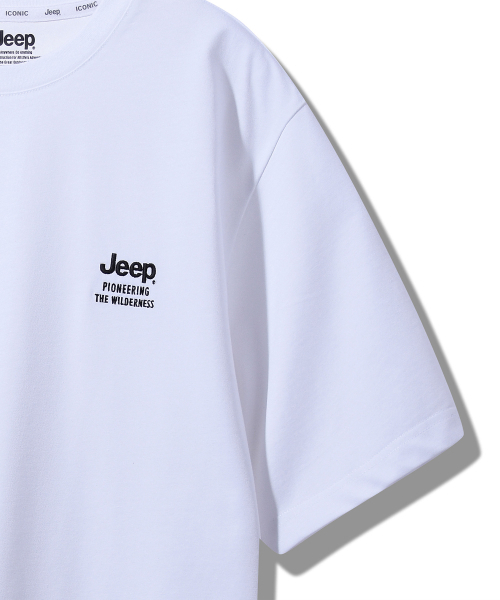 JEEP（ジープ）の「[2PACK] 190g シングルエアグラム半袖Tシャツ (JR5TSU159BK)（Tシャツ/カットソー・レディース・ブラック/ホワイト×ブラック/ホワイト・MEDIUM/SMALL/X-SMALL/2XL/X-LARGE/LARGE）」の12枚目の写真