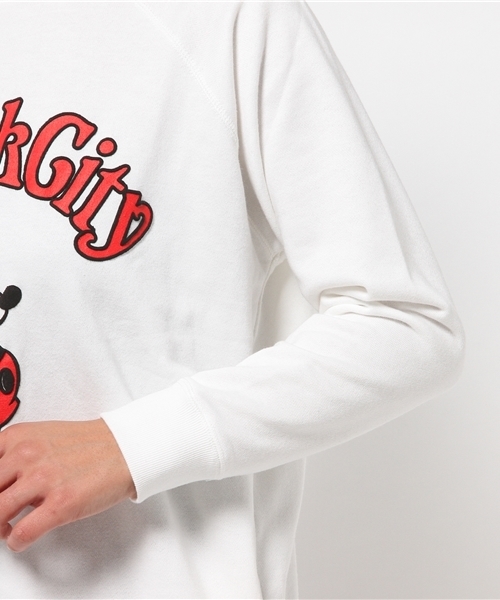 MOUSSY（マウジー）の「NEW YORK CITY MICKEY OPJ（ワンピース・レディース・カーキ/ブラック/トップグレー/キャメル/ホワイト・FREE）」の11枚目の写真