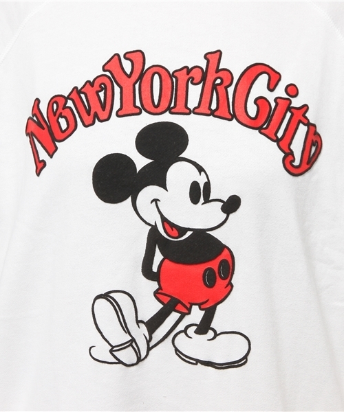 MOUSSY（マウジー）の「NEW YORK CITY MICKEY OPJ（ワンピース・レディース・カーキ/ブラック/トップグレー/キャメル/ホワイト・FREE）」の14枚目の写真