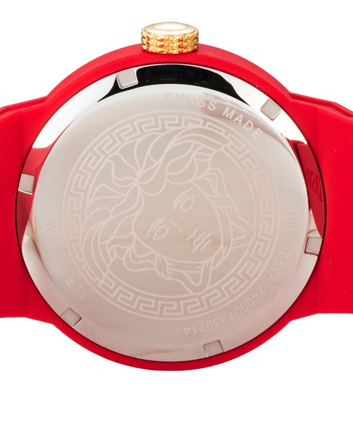 VERSACE（ヴェルサーチ）の「VERSACE/ヴェルサーチェ V POP 腕時計 VS-VEEFA0124 メンズ（アナログ腕時計・メンズ・レッド・FREE）」の5枚目の写真