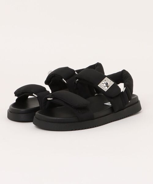 STEVE MADDEN（スティーブマデン）の「ストラップ付パフィーサンダル/S.MADDEN MONAT-XS（サンダル・レディース・アイボリー/ベージュ/ブラック/ブルー・23.5-24/23.5cm/23.0cm/22.5cm/24.5cm/24.0cm）」の11枚目の写真