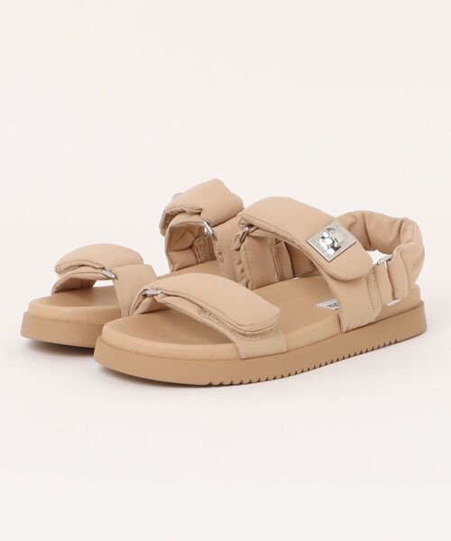STEVE MADDEN（スティーブマデン）の「ストラップ付パフィーサンダル/S.MADDEN MONAT-XS（サンダル・レディース・アイボリー/ベージュ/ブラック/ブルー・23.5-24/23.5cm/23.0cm/22.5cm/24.5cm/24.0cm）」の9枚目の写真