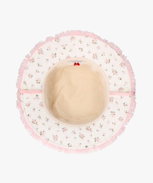 kaorinomori(カオリノモリ)の「kaorinomori プラーハット ロア / カオリノモリ(ハット・レディース・ブラック/ライトブルー/ホワイト・M/57.5cm)」の14枚目の写真