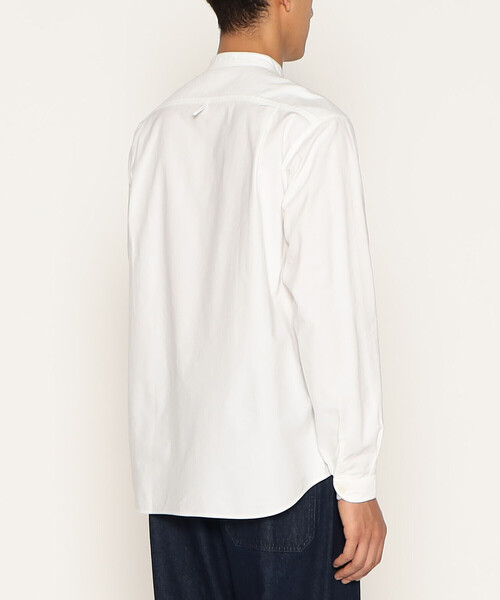 DANTON(ダントン)の「Men's Oxford Band Collar Shirt(シャツ/ブラウス・メンズ・ホワイト/ブルー・44/40/38/42)」の10枚目の写真