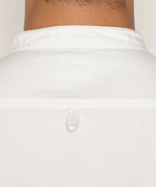 DANTON(ダントン)の「Men's Oxford Band Collar Shirt(シャツ/ブラウス・メンズ・ホワイト/ブルー・44/40/38/42)」の7枚目の写真
