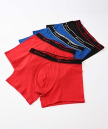 Champion | 【5枚セット】Champion Cotton Stretch Trunk 抗菌防臭 前閉じ ボクサーパンツ 95450002(ボクサーパンツ)