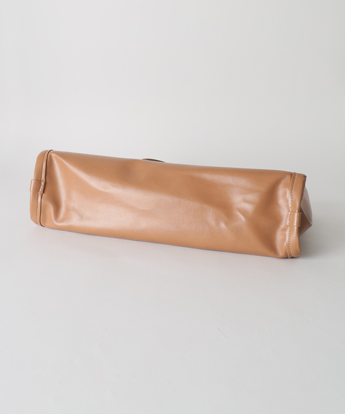 EDIT. FOR LULU（エディットフォールル）の「【HVISK/ヴィスク】brown big bag（クラッチバッグ・レディース・ブラウン・FREE）」の9枚目の写真
