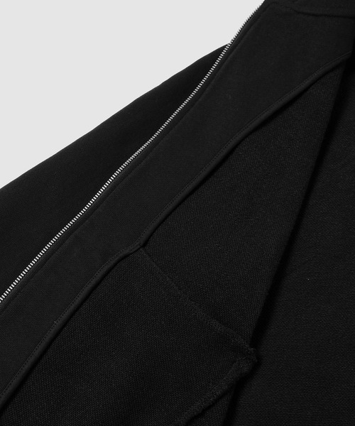entire studios(エンタイアスタジオ)の「SLIM ZIP UP(パーカー・メンズ・ブラック系その他/ブラウン/グレー/ブラック・XL/L/M)」の7枚目の写真