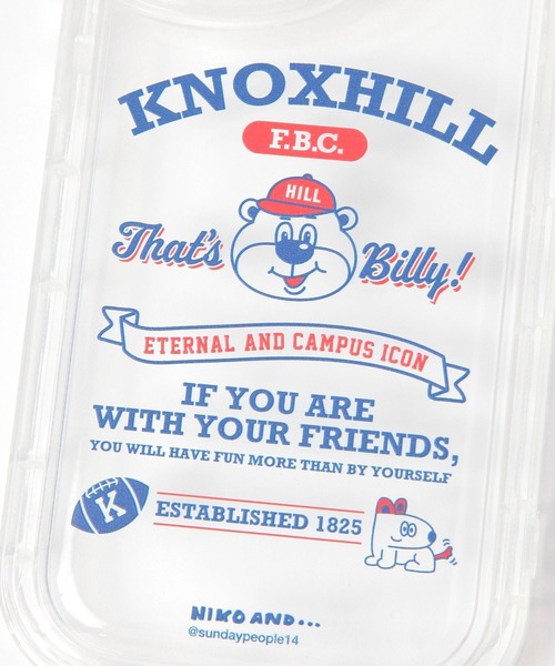 niko and...（ニコアンド）の「【BILLY(ビリー)】スタンド付きクリアiPhoneケース（iPhone14/15）（スマホケース/カバー・レディース・ブラック/その他1・0）」の13枚目の写真