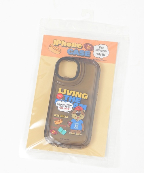 niko and...（ニコアンド）の「【BILLY(ビリー)】スタンド付きクリアiPhoneケース（iPhone14/15）（スマホケース/カバー・レディース・ブラック/その他1・0）」の14枚目の写真