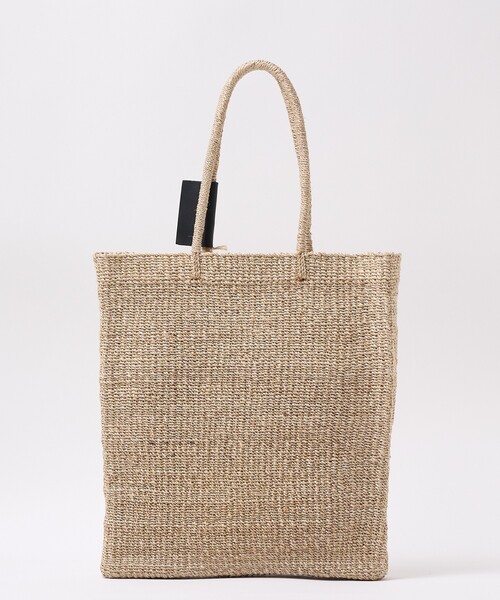 The Bagmati（ザバグマティ）の「【BAGMATI】ANIMAL BAG アニマル刺繍 かご トート バッグ（トートバッグ・レディース・ベージュ/ブラック・フリー）」の4枚目の写真