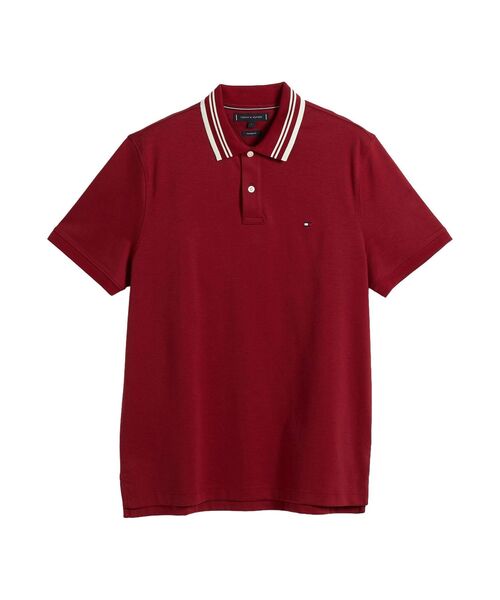 TOMMY HILFIGER（トミーヒルフィガー）の「ショートスリーブポロシャツ（ポロシャツ・メンズ・レッド/マルチ/ホワイト・MEDIUM/SMALL/LARGE/X-LARGE）」の12枚目の写真
