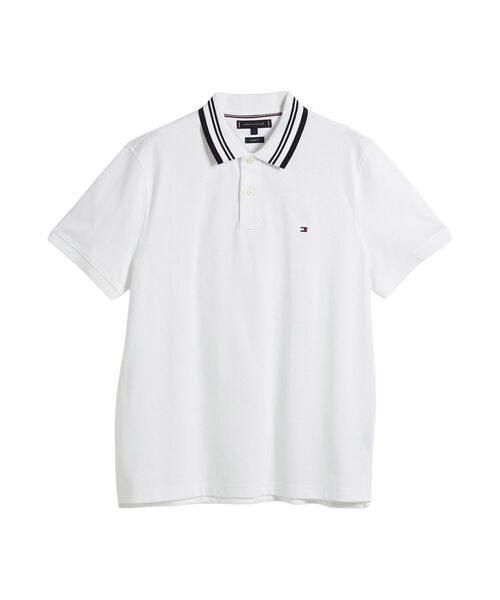 TOMMY HILFIGER（トミーヒルフィガー）の「ショートスリーブポロシャツ（ポロシャツ・メンズ・レッド/マルチ/ホワイト・MEDIUM/SMALL/LARGE/X-LARGE）」の17枚目の写真