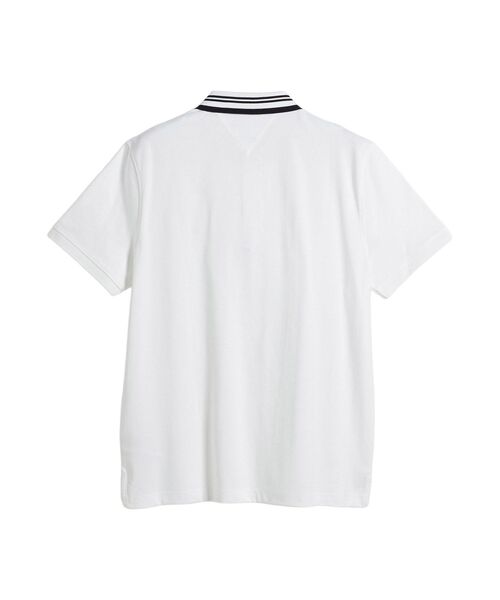 TOMMY HILFIGER（トミーヒルフィガー）の「ショートスリーブポロシャツ（ポロシャツ・メンズ・レッド/マルチ/ホワイト・MEDIUM/SMALL/LARGE/X-LARGE）」の18枚目の写真