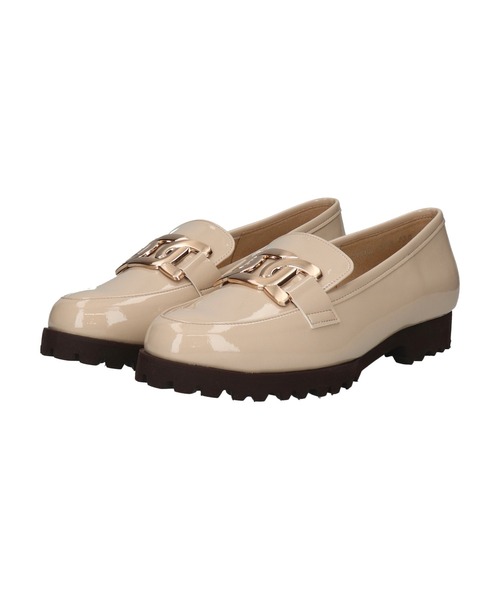 Bridget Birkin（ブリジットバーキン）の「【Bridget Birkin Walk】ラウンドコンフォートローファー(565402)（ローファー・レディース・ベージュ系その他/ブラック系その他・23/23.5/24/24.5/22.5）」の3枚目の写真