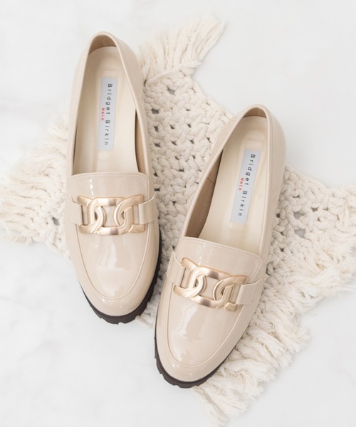 Bridget Birkin（ブリジットバーキン）の「【Bridget Birkin Walk】ラウンドコンフォートローファー(565402)（ローファー・レディース・ベージュ系その他/ブラック系その他・23/23.5/24/24.5/22.5）」の11枚目の写真
