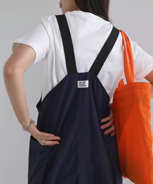 ANME（アンメ）の「接触冷感/UVカット(UPF50＋)/撥水加工ナイロンワンピース（ワンピース・レディース・グレー/ブラウン/ネイビー/ライトカーキ/ブラック/チャコールグレー・M/L）」の6枚目の写真