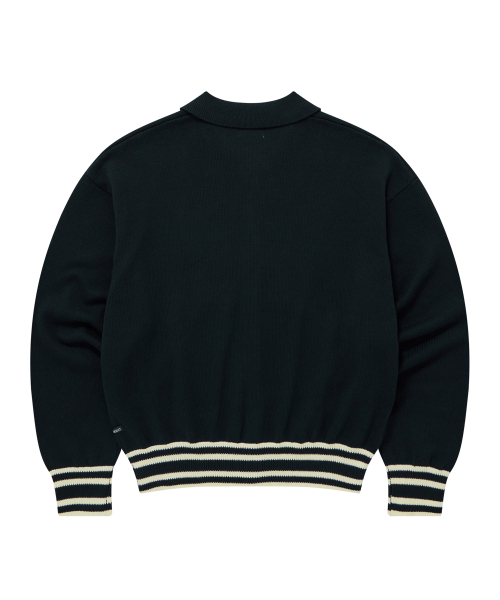 COVERNAT(カバーナット)の「Cロゴニットバスティジャケットネイビー(ブルゾン・メンズ・その他・SMALL/MEDIUM/LARGE/X-LARGE)」の3枚目の写真