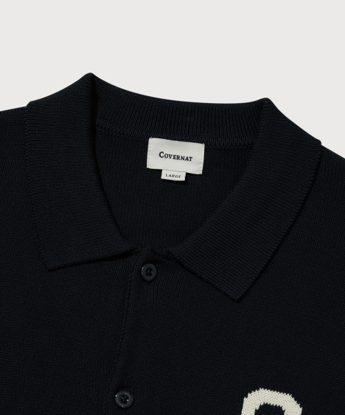 COVERNAT(カバーナット)の「Cロゴニットバスティジャケットネイビー(ブルゾン・メンズ・その他・SMALL/MEDIUM/LARGE/X-LARGE)」の9枚目の写真