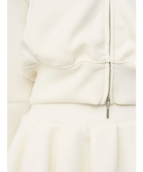 SNIDEL（スナイデル）の「フーディーダイバーセットアップ（ワンピース・レディース・グレー/ホワイト/ラベンダー・1/0）」の19枚目の写真