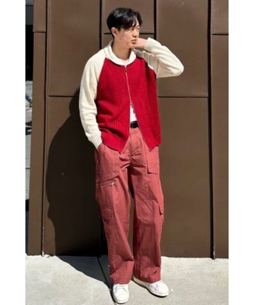 BLOND9（ブロンドナイン）の「ショールカラー レグラン ニットジップアップ_ディープレッド（ニット/セーター・レディース・その他・LARGE/X-LARGE）」の22枚目の写真