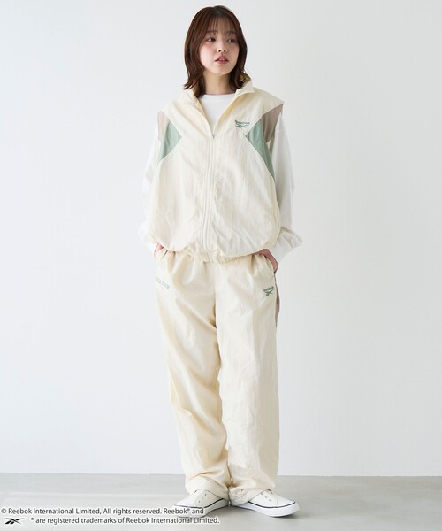 coen（コーエン）の「Reebok（リーボック）別注トラックベスト（その他アウター・メンズ・オフホワイト/ダークグレー/ベージュ・M/L/XL）」の17枚目の写真