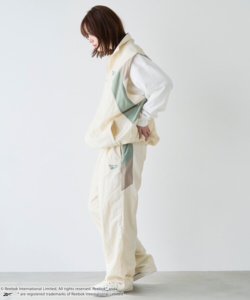 coen（コーエン）の「Reebok（リーボック）別注トラックベスト（その他アウター・メンズ・オフホワイト/ダークグレー/ベージュ・M/L/XL）」の18枚目の写真