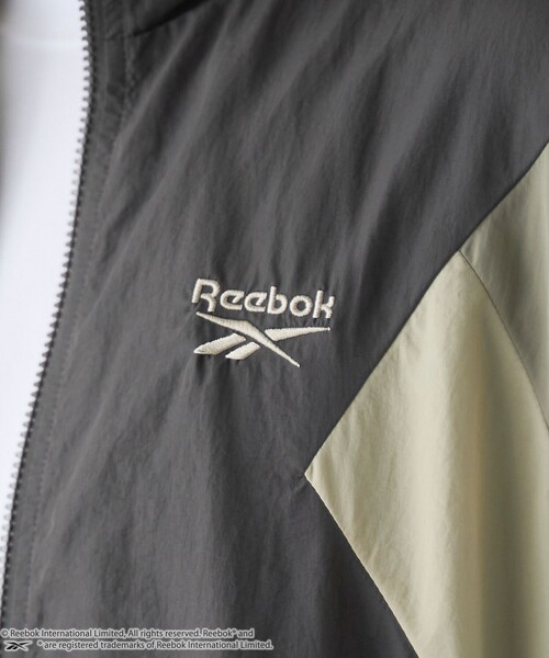 coen（コーエン）の「Reebok（リーボック）別注トラックベスト（その他アウター・メンズ・オフホワイト/ダークグレー/ベージュ・M/L/XL）」の4枚目の写真