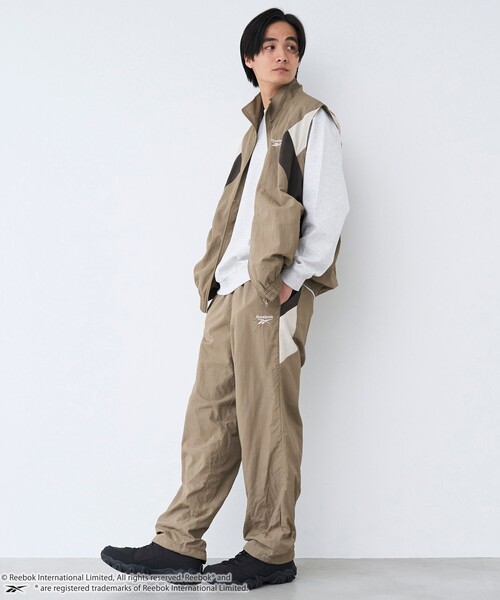coen（コーエン）の「Reebok（リーボック）別注トラックベスト（その他アウター・メンズ・オフホワイト/ダークグレー/ベージュ・M/L/XL）」の7枚目の写真