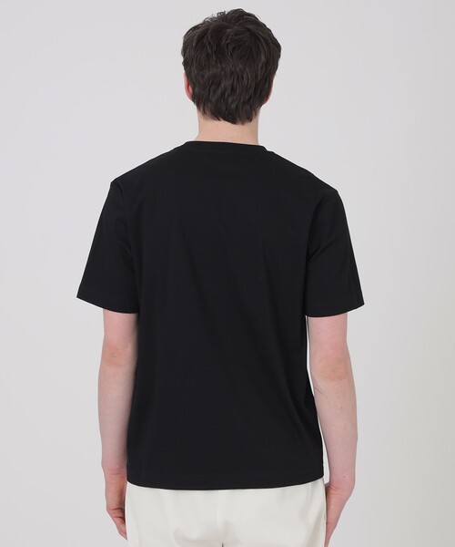 BLACK LABEL CRESTBRIDGE(ブラックレーベル・クレストブリッジ)の「【10th ANNIVERSARY】ブリティッシュエンブロイダリーTシャツ(Tシャツ/カットソー・メンズ・ブラック/オフホワイト・XL/L/M)」の10枚目の写真