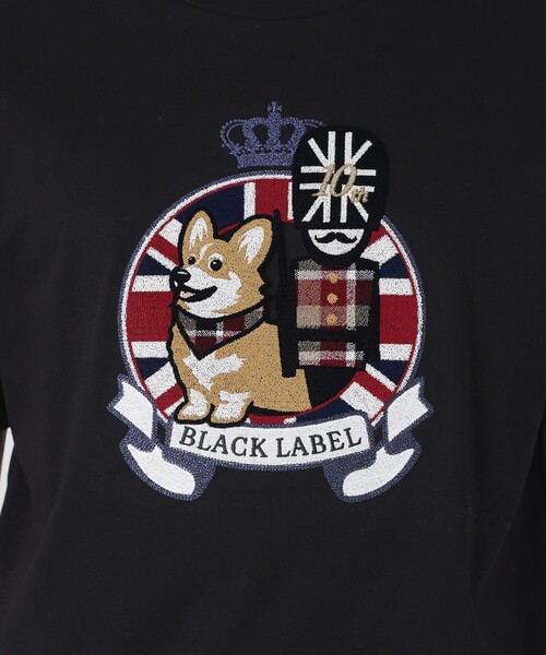 BLACK LABEL CRESTBRIDGE(ブラックレーベル・クレストブリッジ)の「【10th ANNIVERSARY】ブリティッシュエンブロイダリーTシャツ(Tシャツ/カットソー・メンズ・ブラック/オフホワイト・XL/L/M)」の11枚目の写真