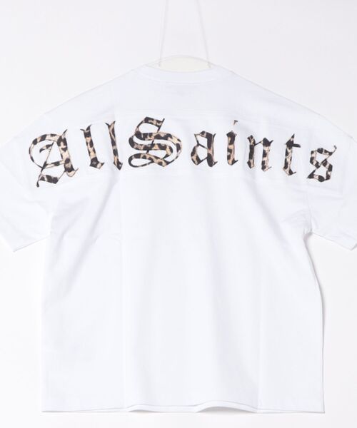 ALLSAINTS(オールセインツ)の「FUSE OVERSIZED ETTA T-SHIRT | FUSE オーバーサイズ ETTA Tシャツ(Tシャツ/カットソー・レディース・ホワイト・M/XS/S)」の7枚目の写真