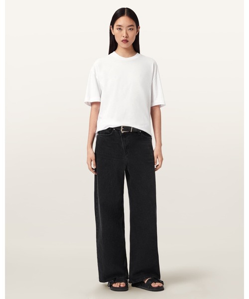 ALLSAINTS(オールセインツ)の「FUSE OVERSIZED ETTA T-SHIRT | FUSE オーバーサイズ ETTA Tシャツ(Tシャツ/カットソー・レディース・ホワイト・M/XS/S)」の11枚目の写真