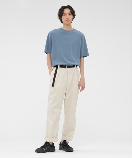 MHL.(エムエイチエル)の「BELGIAN LINEN COTTON PLAINWEAV(その他パンツ・メンズ・カーキ/ナチュラル・LARGE/SMALL/MEDIUM)」の6枚目の写真