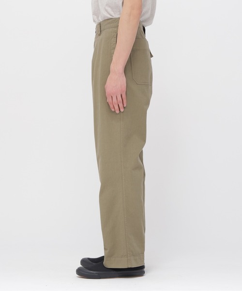 MHL.(エムエイチエル)の「BELGIAN LINEN COTTON PLAINWEAV(その他パンツ・メンズ・カーキ/ナチュラル・LARGE/SMALL/MEDIUM)」の10枚目の写真