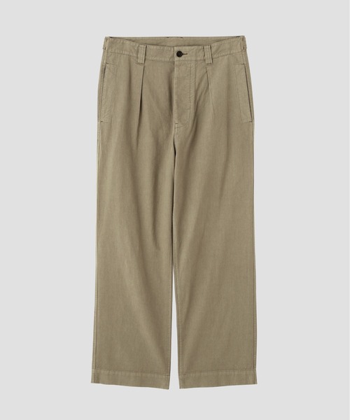 MHL.(エムエイチエル)の「BELGIAN LINEN COTTON PLAINWEAV(その他パンツ・メンズ・カーキ/ナチュラル・LARGE/SMALL/MEDIUM)」の11枚目の写真